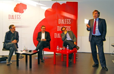 Antoni Gutiérrez-Rubí, Francesc Valls, Albert Sáez y Borja Puig de la Bellacasa