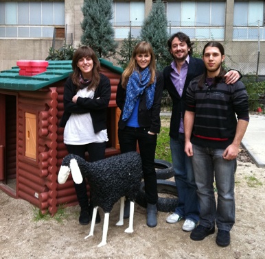 Marta Tomás, Álvaro Espinosa, Beltrán Vela y Carolina Sánchez