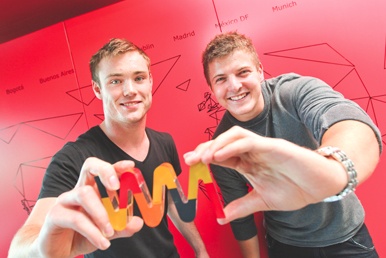 Richard Whelan y Gavin Hayes, fundadores de ‘Popdeem’