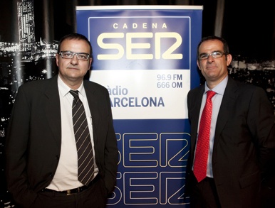 Josep Ma Girona (izquierda) y Javier Mérida (derecha)