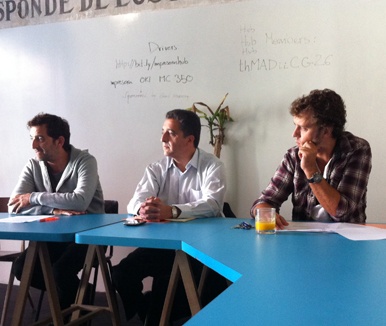 Enric Nel-lo, Antonio Traugott y Adolfo González