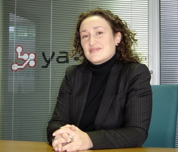 Sonia Paz directora de Agencias y Centrales del departamento de ventas de Yacom