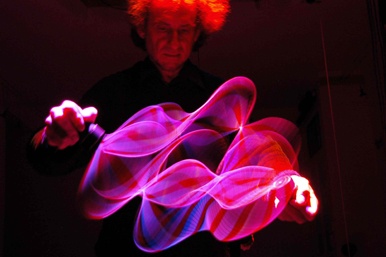 Escultura de luz de Paul Friedlander