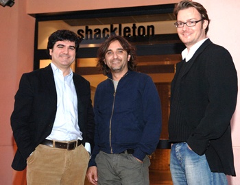 Sergio Martnez Llunel Enric Nello y Sascha Kraft