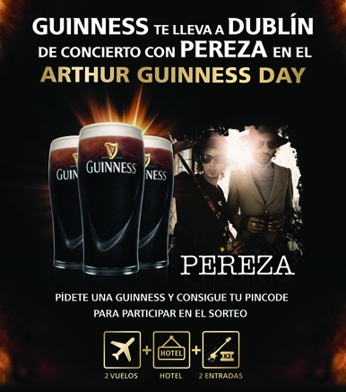 Guinness te lleva a Dublín con Pereza
