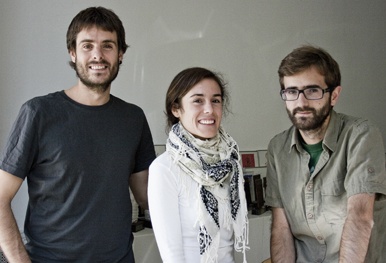 Pepe Alamar, Mariana Acha y Álvaro Pérez d´Ors