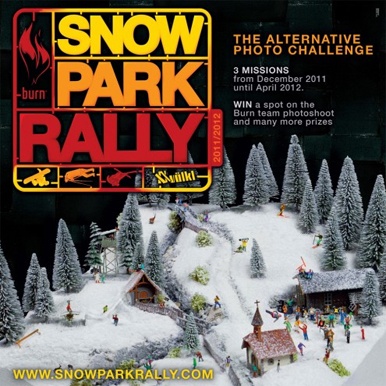 Llega el reto Burn Snowpark Rally
