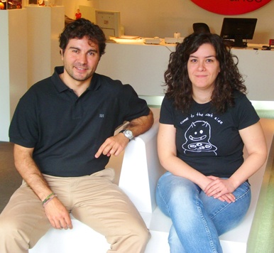 Natacha Menjíbar y Roberto Burgos Natacha Menjíbar y Roberto Burgos