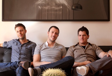 Julio Álvarez, César García y Dany Escudero 