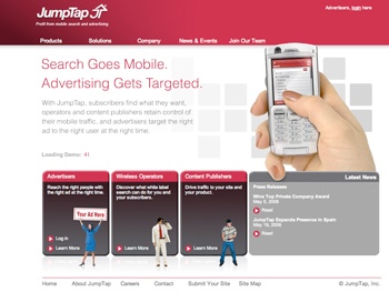 JumpTap web