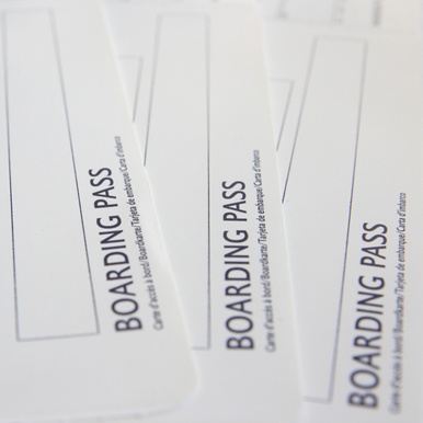 Tarjetas de embarque