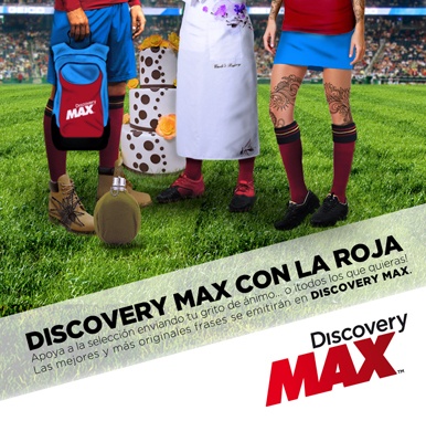 Discovery MAX se tiñe de rojo