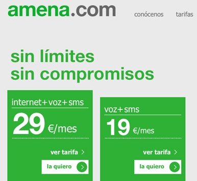Orange lanza amena.com