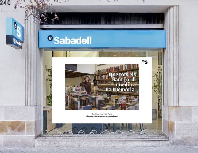 Librerías, protagonistas de la nueva campaña de Banco Sabadell