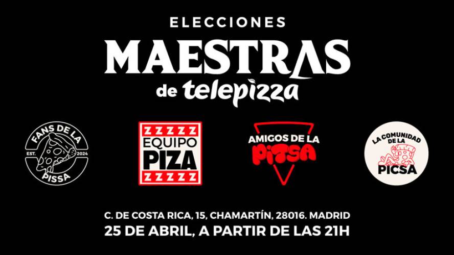 Hoy se cierran las Elecciones Maestras de Telepizza