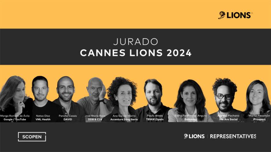 Nueve españoles serán jurados en el Festival Cannes Lions 2024