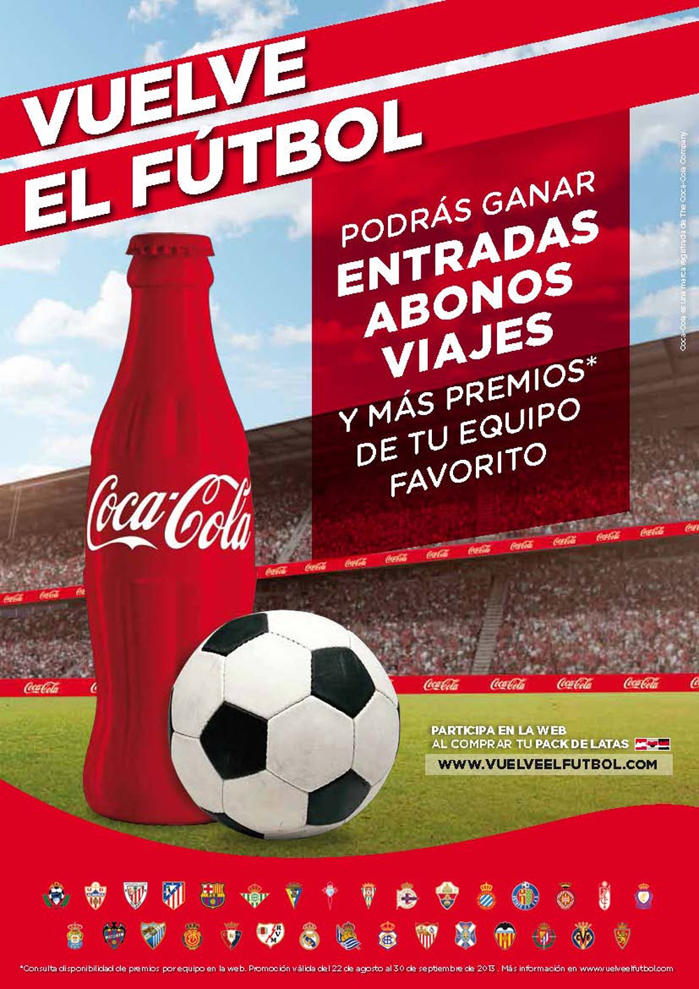 Coca-Cola futbolera