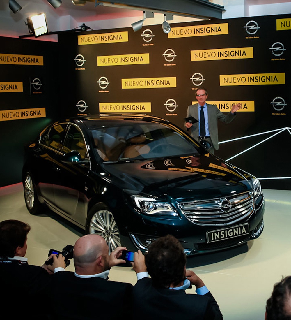El nuevo Opel en realidad aumentada