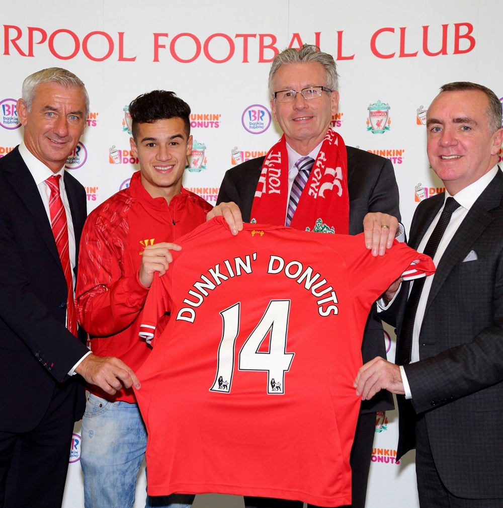Acuerdo entre Dunkin´y el Liverpool FC