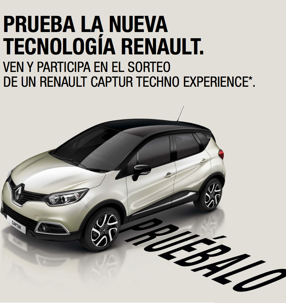 Renault te invita a probar su tecnología