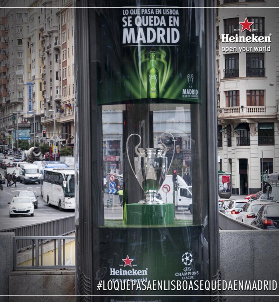 La Copa de la Champions ya está en Madrid