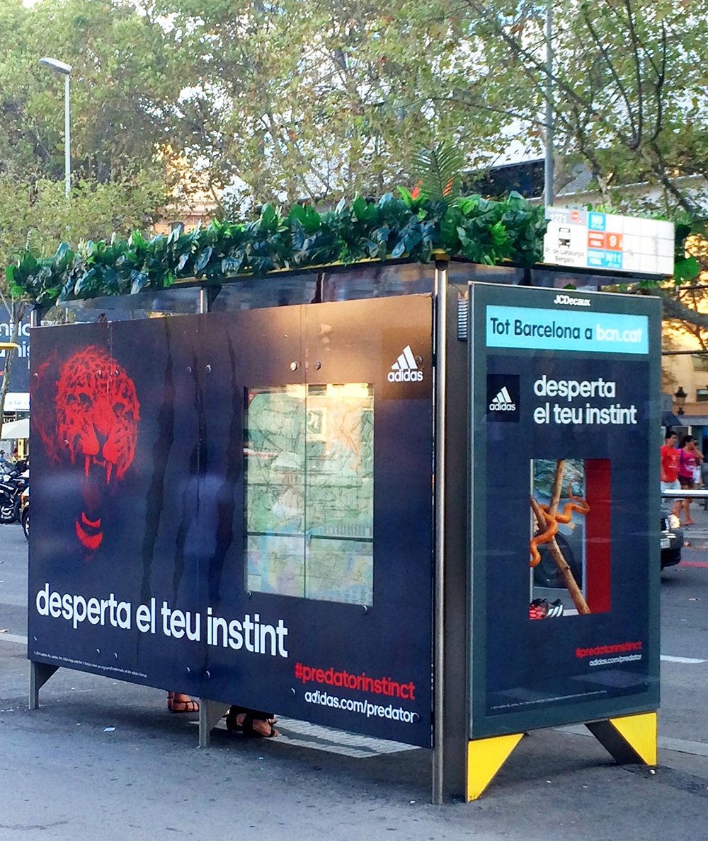 Adolescente Comprimido Viento fuerte Adidas Predator toma Barcelona, Campañas | Control Publicidad