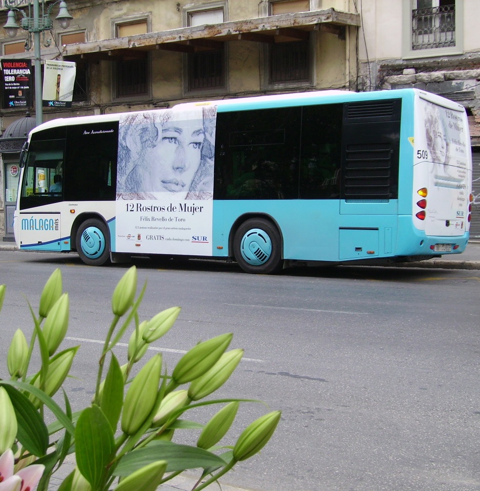 Los autobuses de Málaga confían en Clear Channel