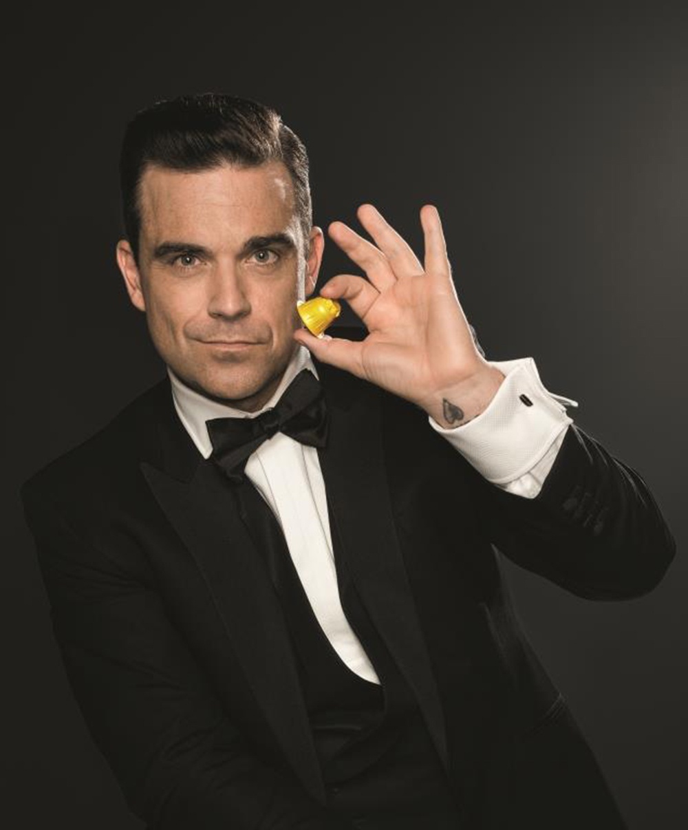 Robbie Williams, imagen de Café Royal