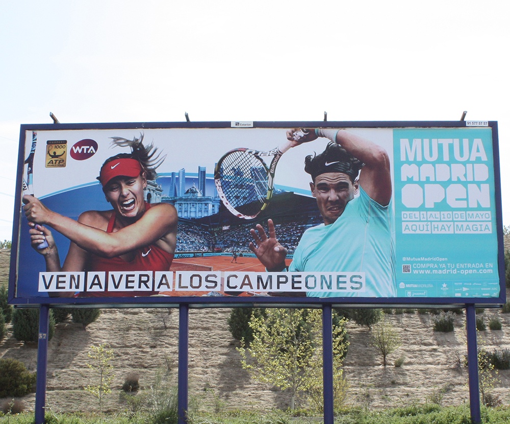 Exterion Media repite Mutua Madrid Open