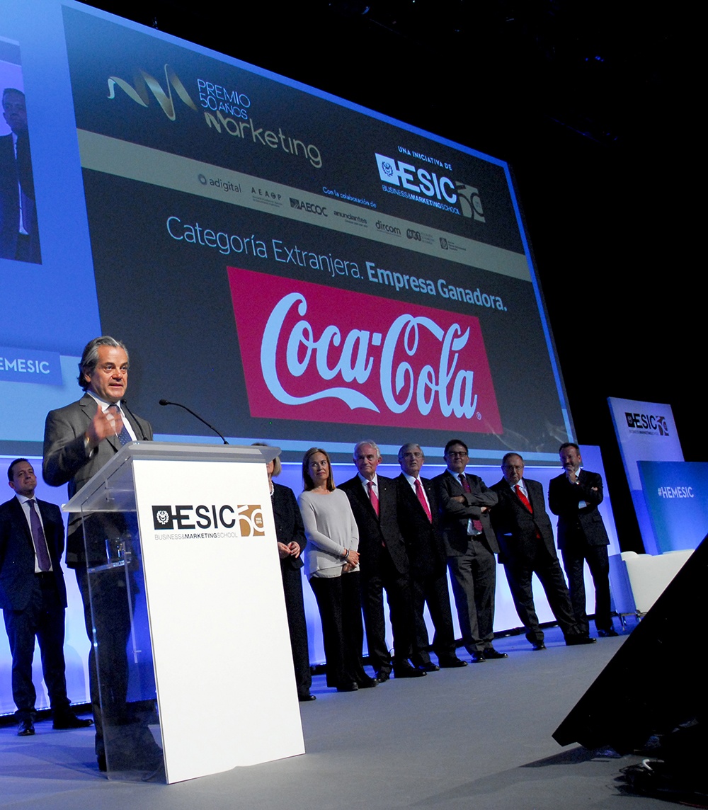 Coca-Cola, Premio 50 años del Marketing