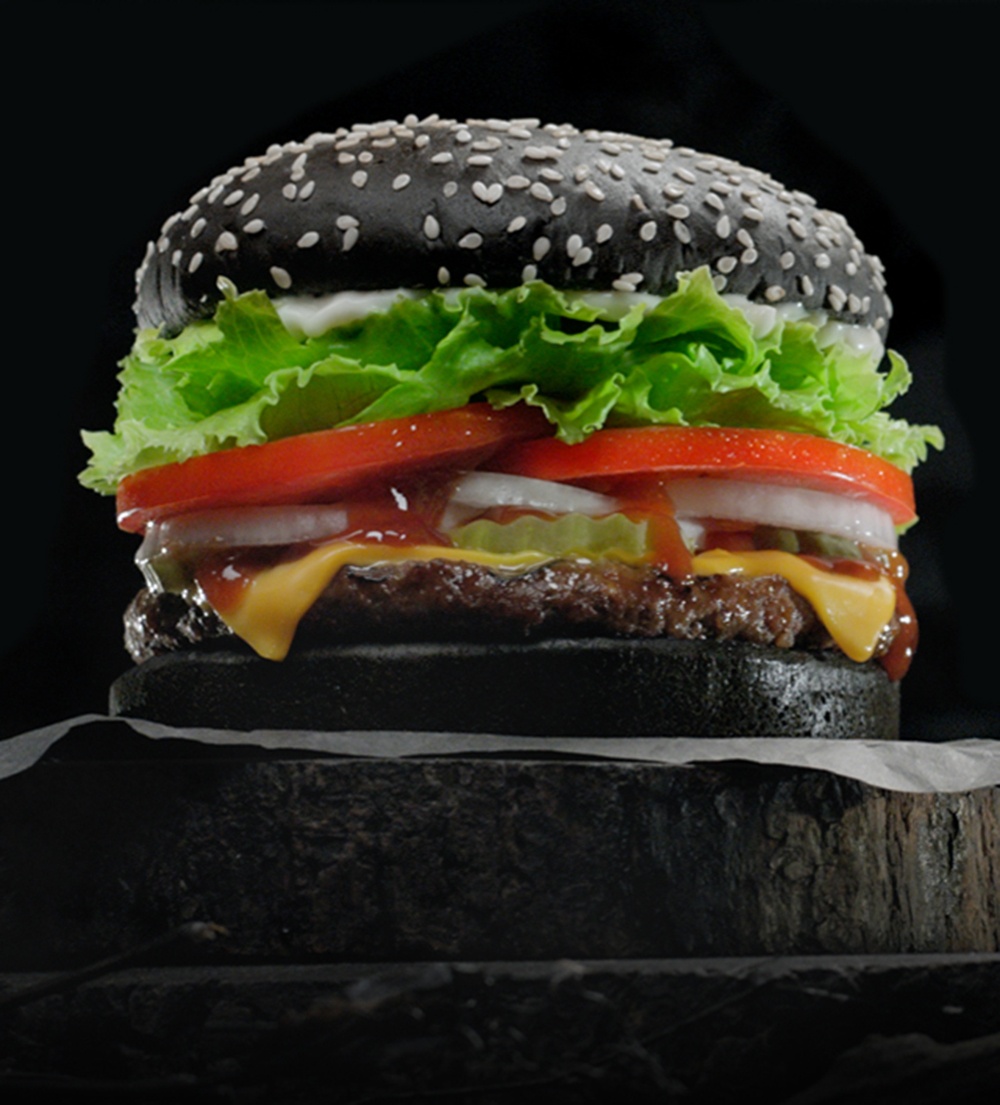 La hamburguesa negra de Burger King