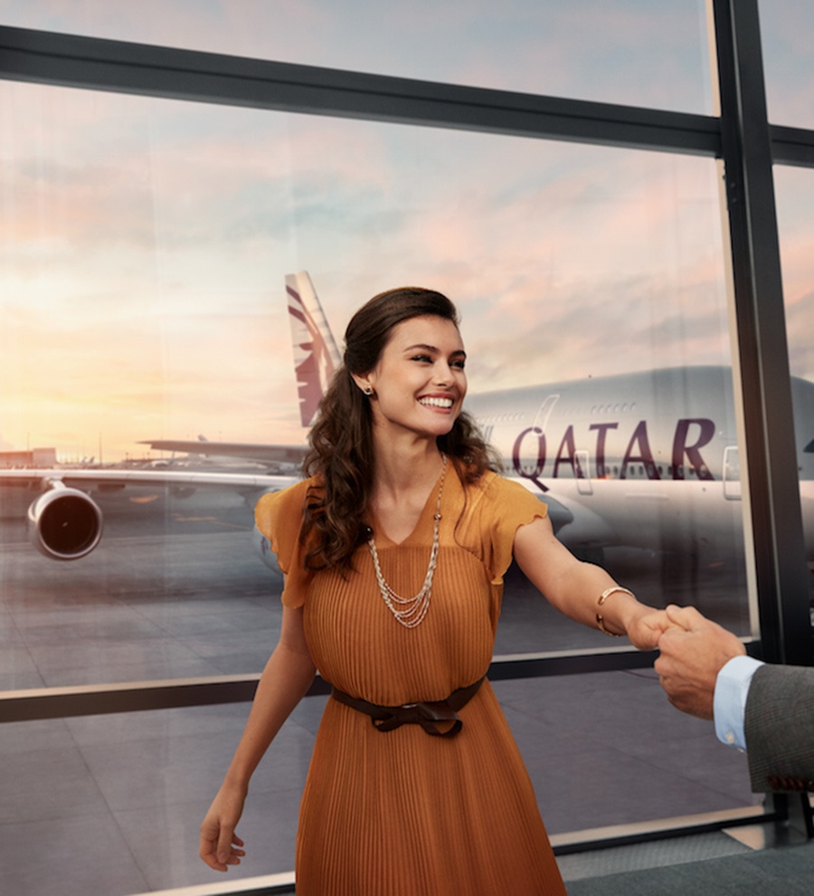 'Going Places Together', con Qatar Airways