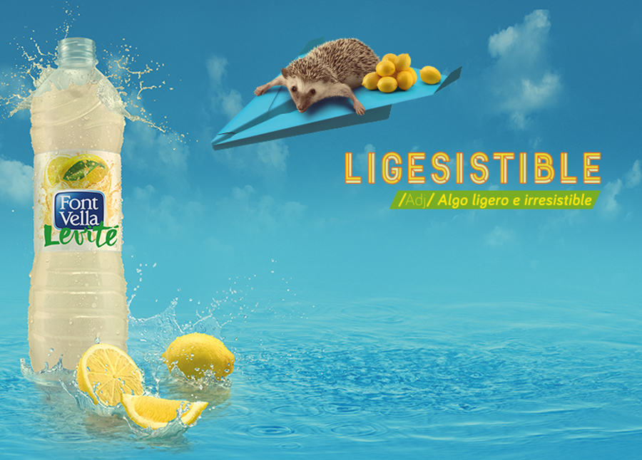 'Ligero + irresistible = ligesistible', nueva fórmula de Font Vella