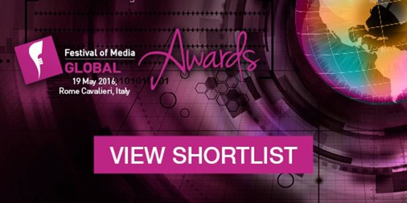 Festival of Media Global Awards anuncia su lista corta