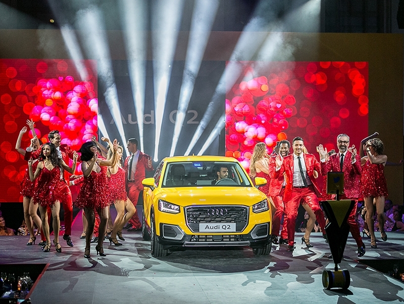 La #untaggablenight para presentar el nuevo Audi Q2