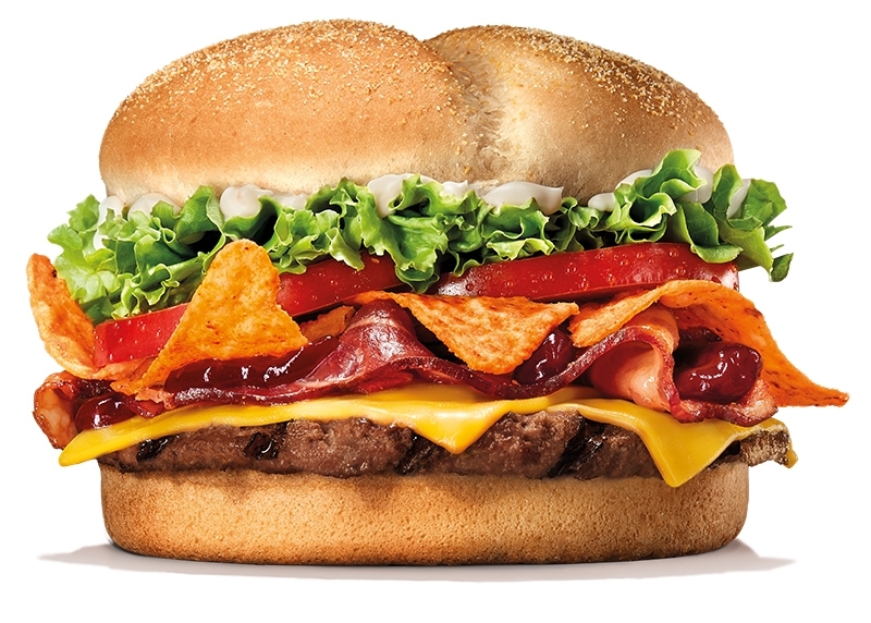 Burger King lanza una hamburguesa con Doritos Tex Mex