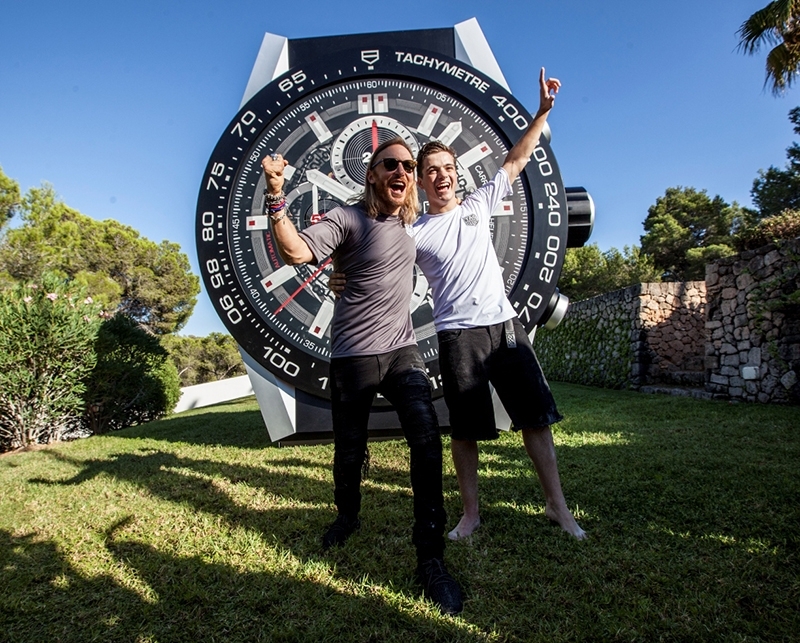 Ibiza, fútbol y DJs para presentar el nuevo reloj TAG Heuer