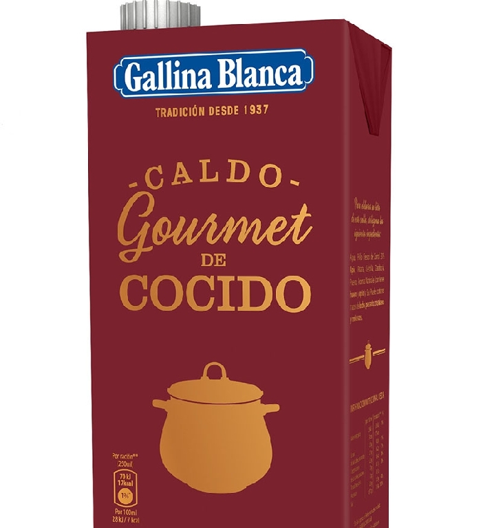 Nuevo Caldo Gourmet de Cocido de Gallina Blanca