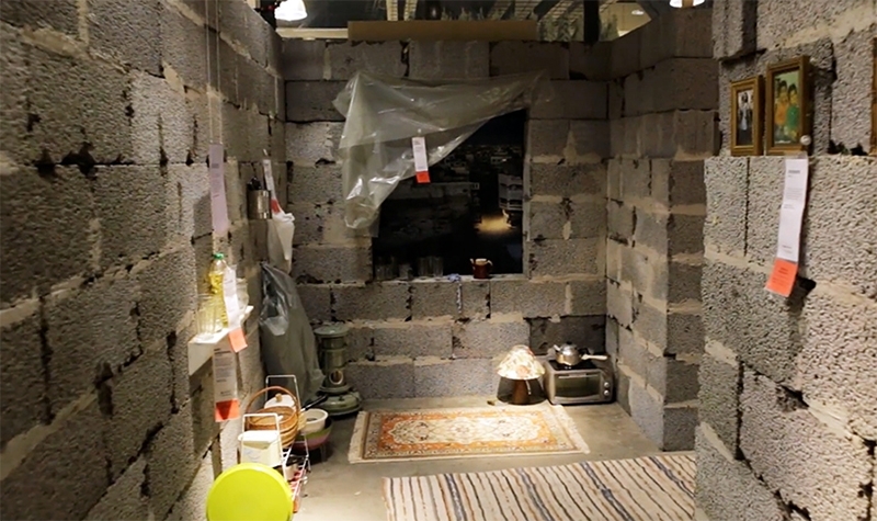 Ikea recrea una casa bombardeada en Siria