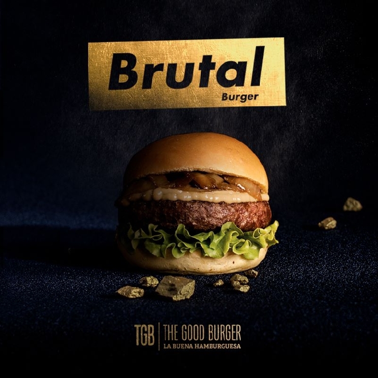 The Good Burger presenta su 'Brutal Burger'