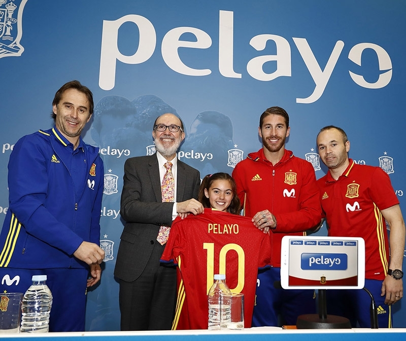 Pelayo, 10 años con la Selección Española de Fútbol
