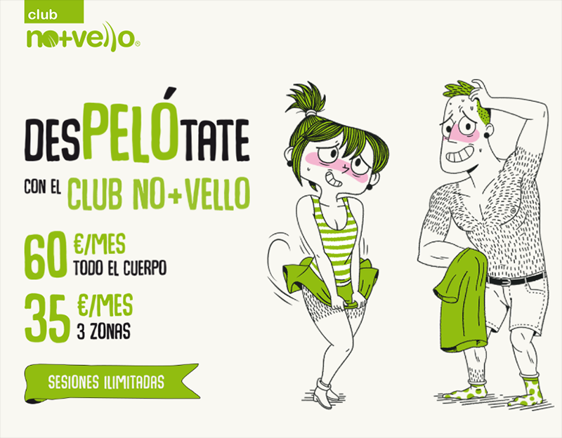 'desPELÓtate', campaña de /drygital para No+Vello