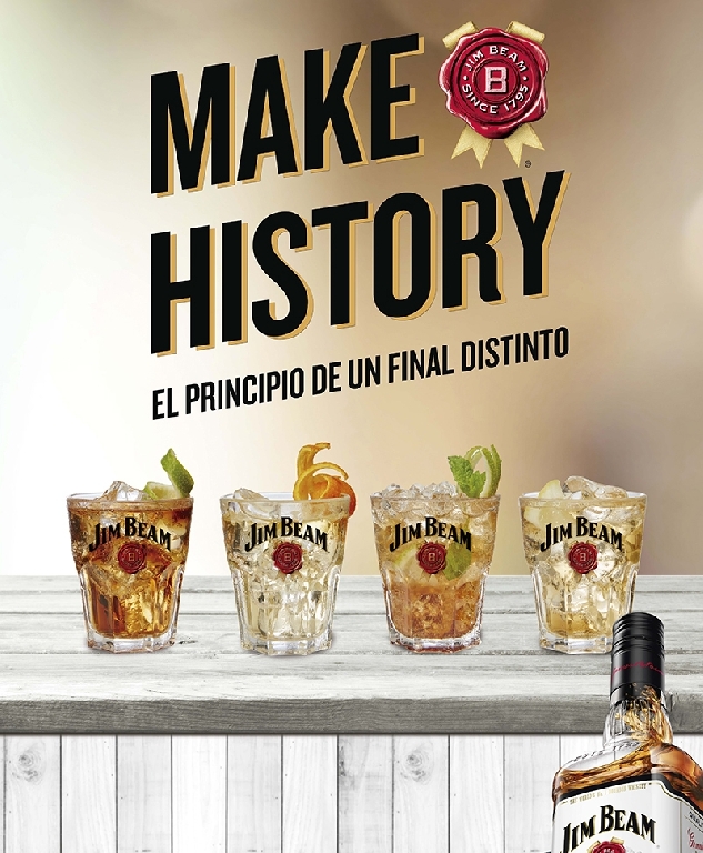 El Bourbon Jim Beam renueva su presencia en España