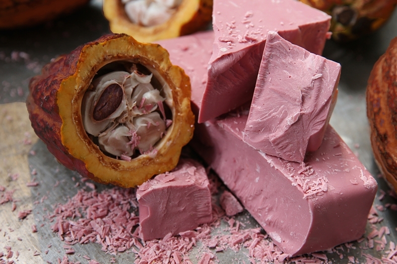 La nueva variedad de chocolate es... rosa