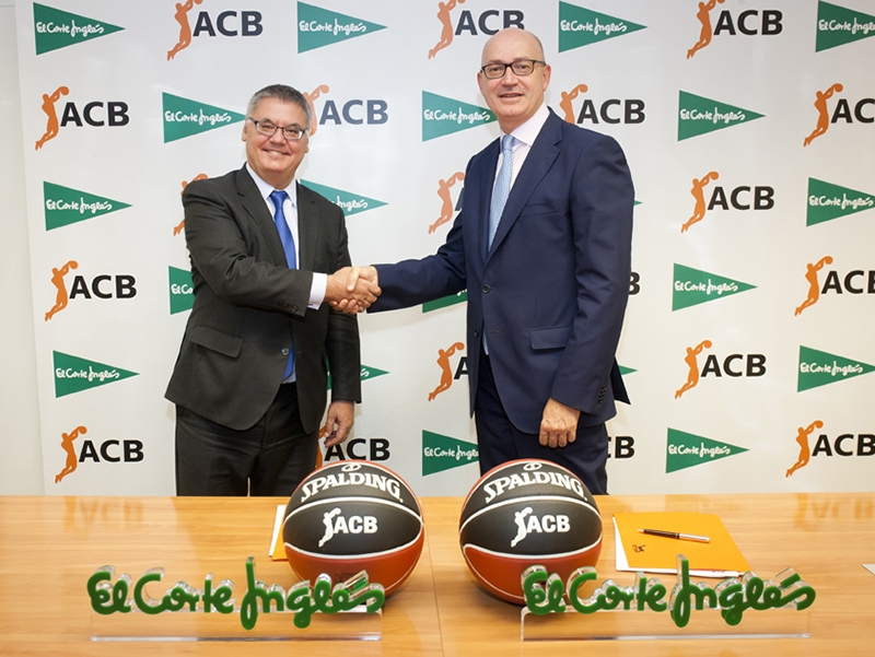 El Corte Inglés seguirá patrocinando las competiciones ACB