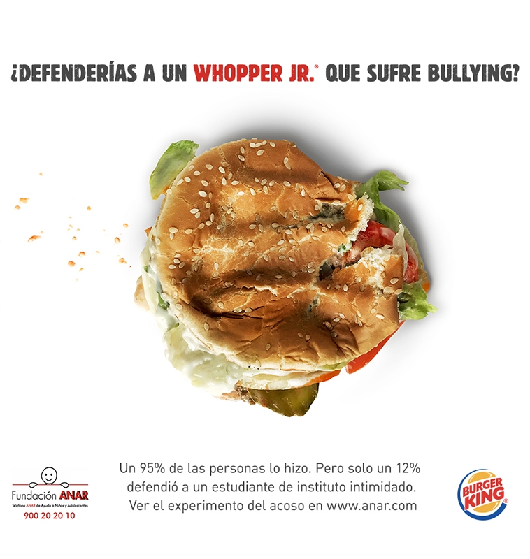 Cámara oculta en Burger King denuncia la pasividad frente al bullying