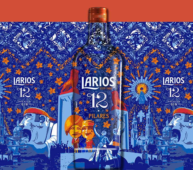 Larios 12 lanza una edición especial por las Fiestas del Pilar