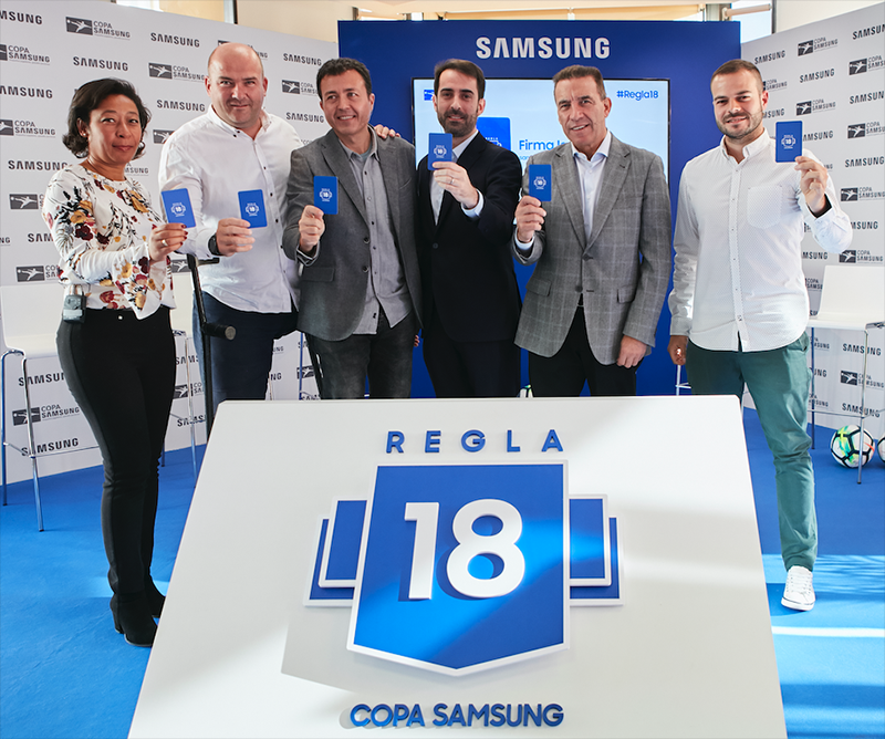 Samsung promueve los valores del deporte fuera del campo