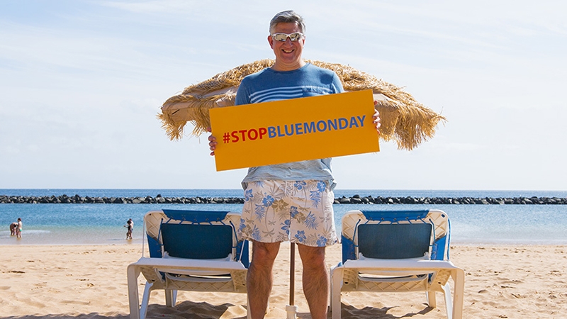 #StopBlueMonday, porque el azul no debe asociarse con tristeza