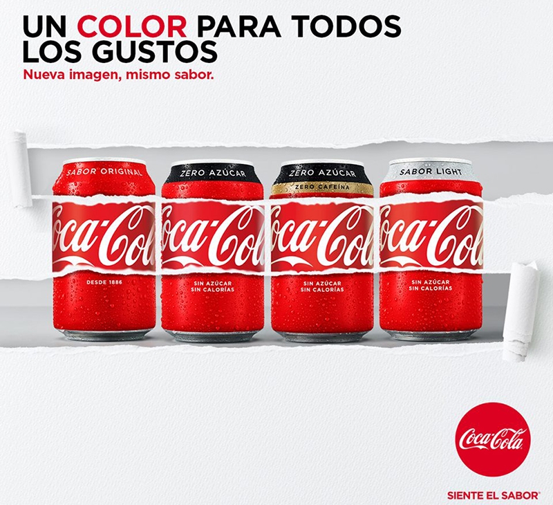 Coca-Cola: nueva imagen, mismo sabor